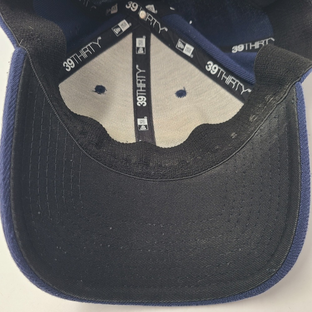 Denver Broncos Hat Fitted L-XL New Era 39Thirty‎ Blue NFL Football Logo Flex Men - Picture 10 of 12